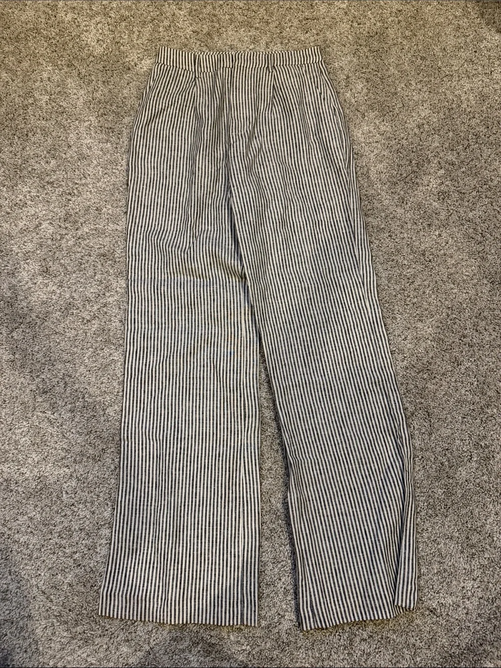 NWOT Reformation Linen Stripe Pant